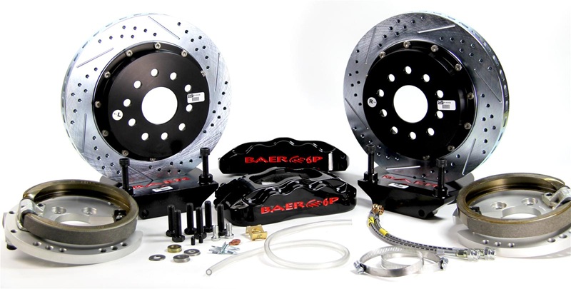 Baer Claw Pro+ 14" Black Rear Brake Kit 12-17 Dodge Challenger